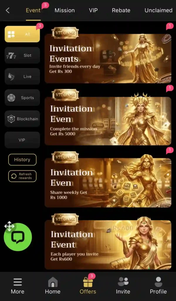 V77 Game Download free for Android