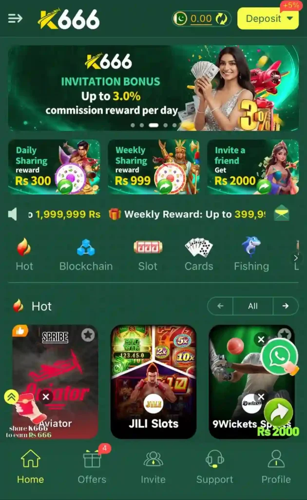 K666 Game Apk latest earning App 2026