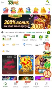 75PAK Game APK Download Free for Android and iOS.