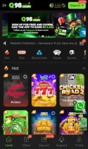Q98 Game Download free for android and iOS in Pakistan