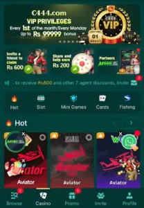 C444 game download free for android and iOS in Pakistan