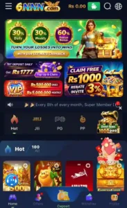 6NNN Game (Updated Version) Login and Get RS.100 Free Bonus