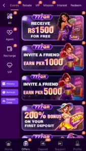 777QR game images free to download in Pakistan