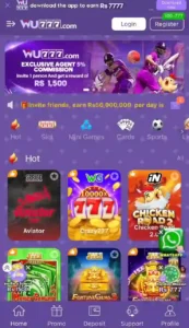 WU777 game download free for android and iOS in Pakistan